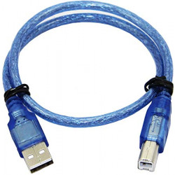 CORDON USB 2.0 AM/BM -4P L 1.8M POUR ARDUINO UNO/MEGA